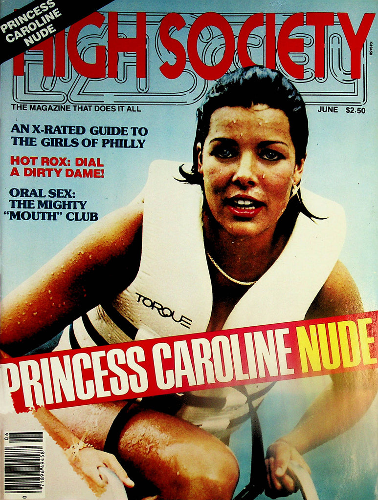 High Society Magazine  Princess Caroline Nude  June 1979      033024lm-p