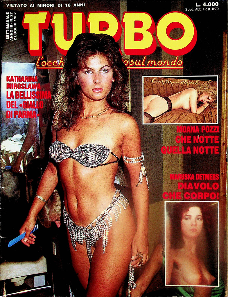 Turbo Italian International Magazine  Katharina  #27 1987   011025lm-p