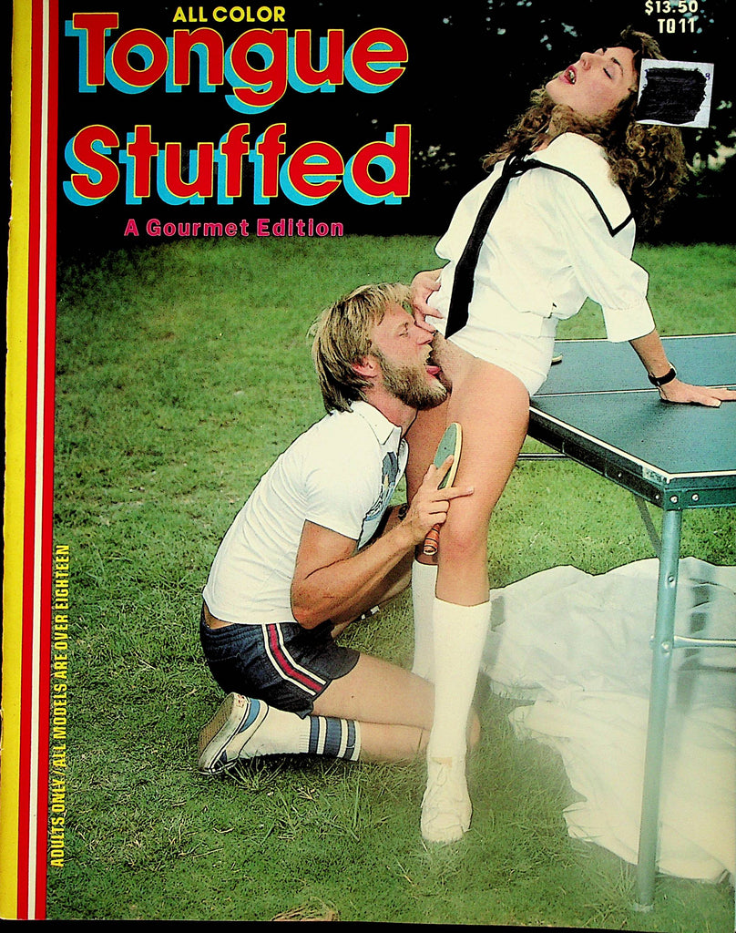 Tongue Stuffed Magazine   Ping-Pong , Sucking and Fucking!  #1 1980's  Gourmet Edition    071124lm-p