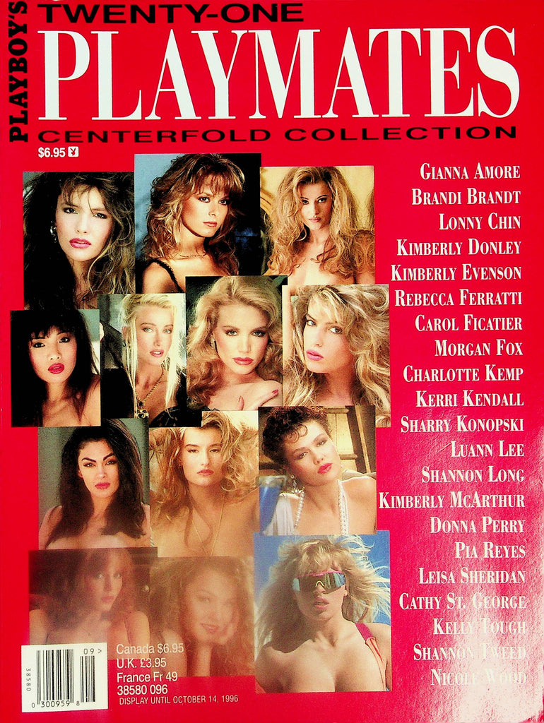 Playboy's Twenty-One Playmates Centerfold Collection Magazine  Gianna Amore, Shannon Tweed & More! September 1996   060725lm-p