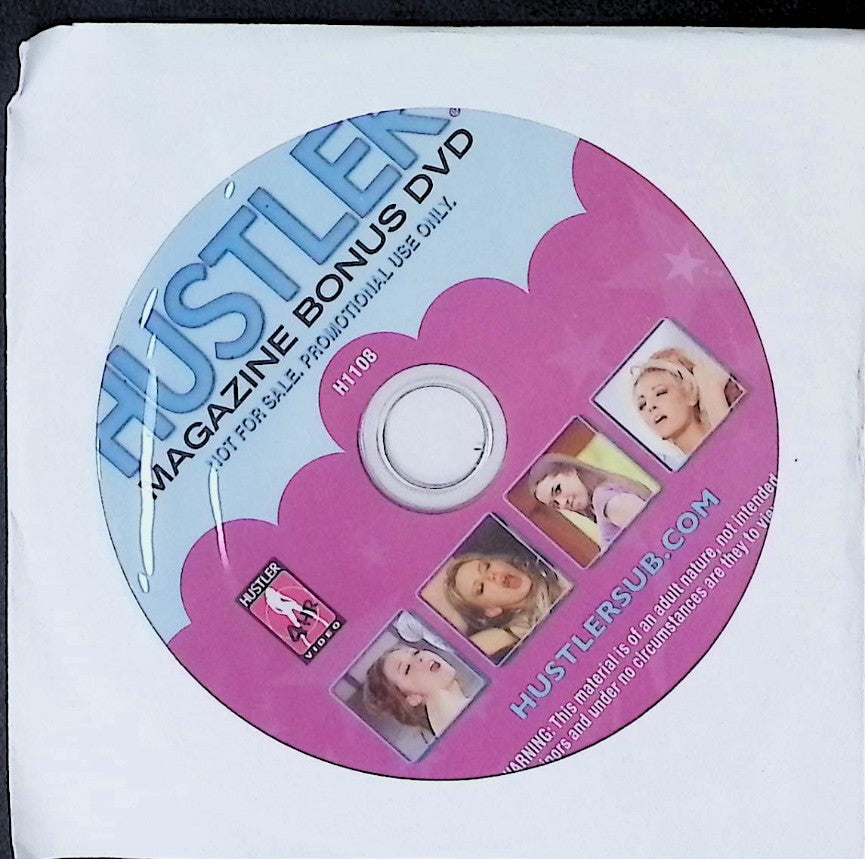 Hustler Magazine 4-Hour Bonus DVD #H1108 Adult DVD 121725AKDVD-D25