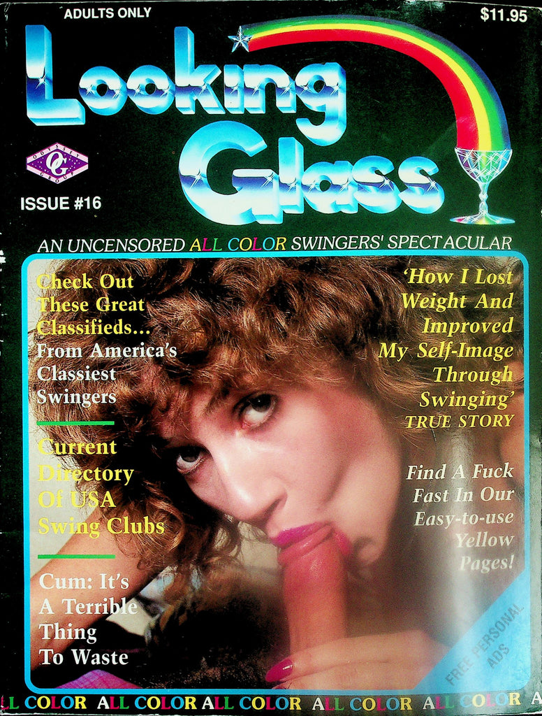 Looking Glass Swingers Contact Magazine   Cum: It's A Terrible Thing To Waste   #16  1990's    121725lmp