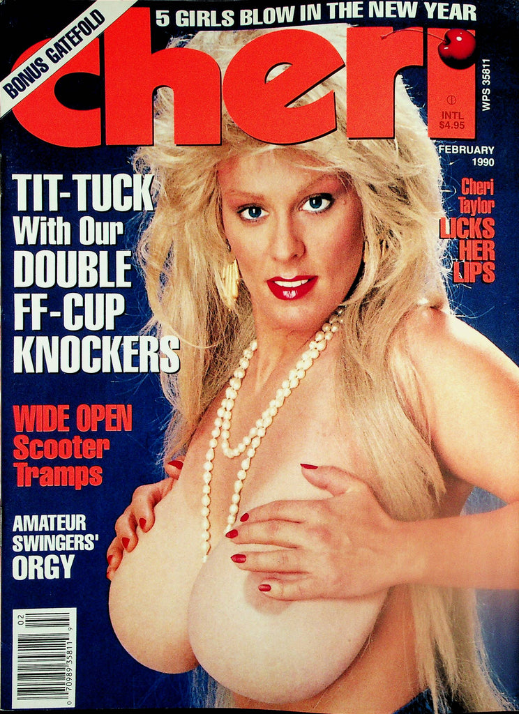Cheri Magazine  Covergirl & Poster Girl Bunny Jo Tyler  February 1990   091225lm-p