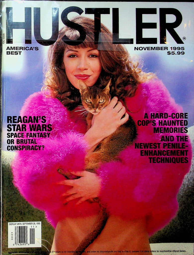 Hustler Magazine Reagan's Star Wars & Penile Enhancement Techniques November 1995 060323RP