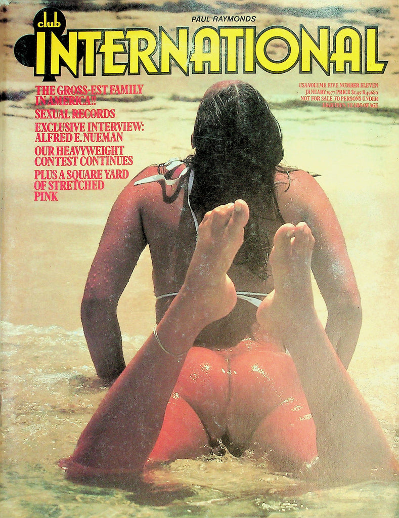Club International Magazine  Centerfold Girl Randy  January 1977 Paul Raymond     050226lmp
