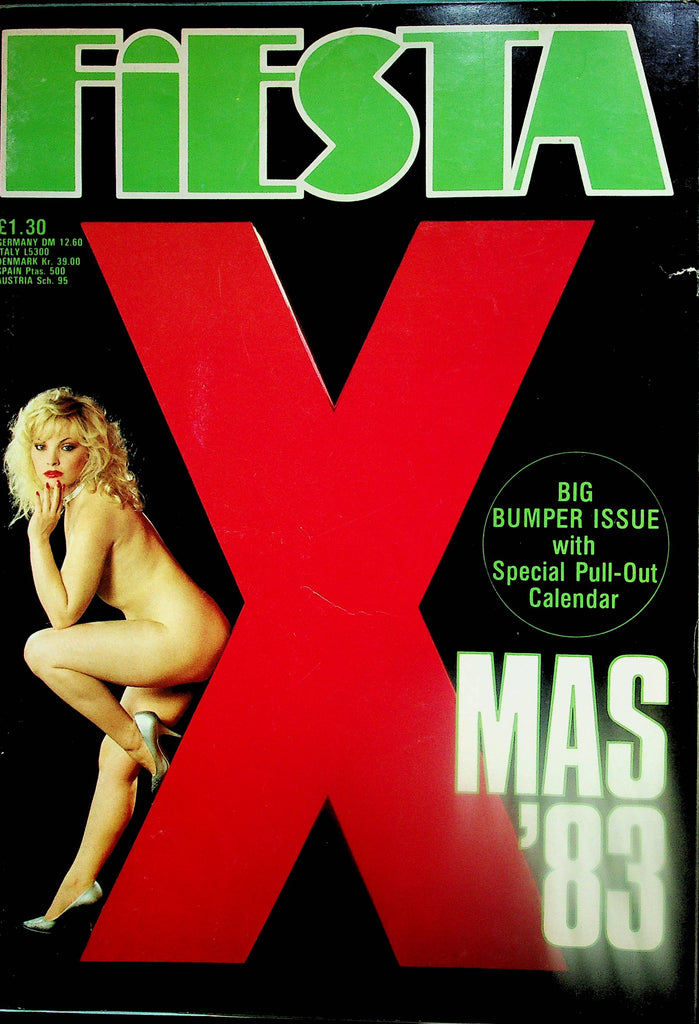 Fiesta Xmas '83 Magazine  Big Bumper Issue w/ Poster Calendar  1980's  071925lm-p
