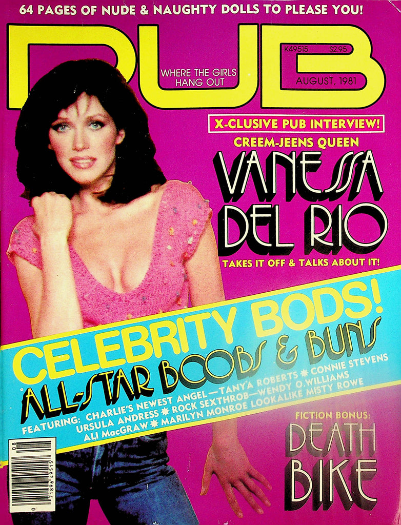 Pub Magazine  Charlie's New Angel - Tanya Roberts / Vanessa Del Rio Interview  August 1981   120924lm-p