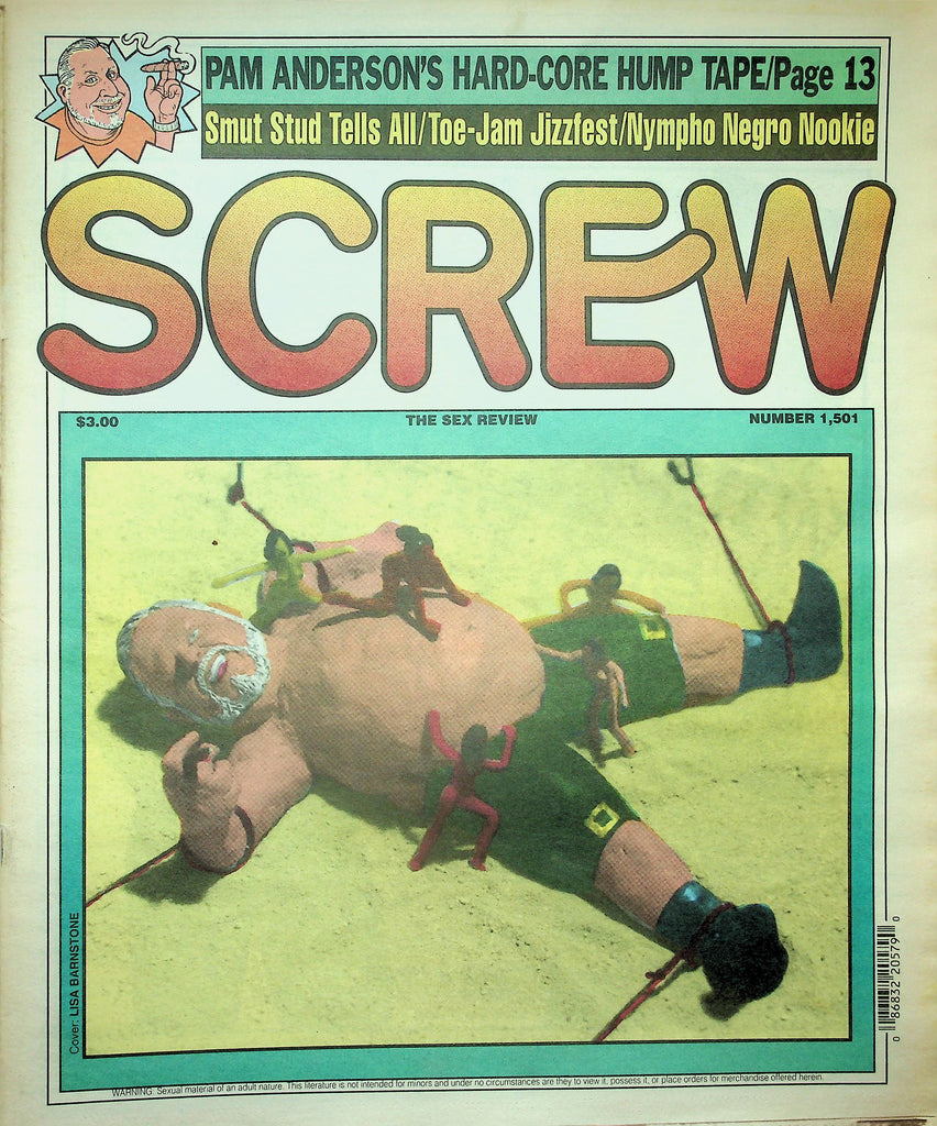 Screw Newspaper   Pam Anderson's Hard-Core Hump Tape   #1501   December 8, 1997   010526lmp