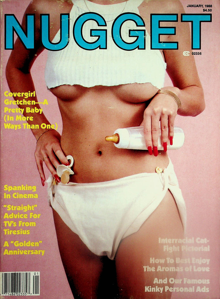 Nugget Magazine   Covergirl Gretchen January 1988   083025lm-p