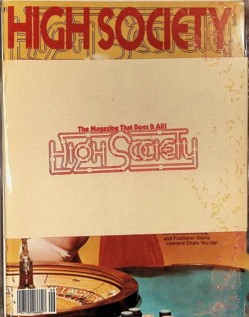 High Society Magazine September 1978 Raunchy Roulette Lana 120525AMP