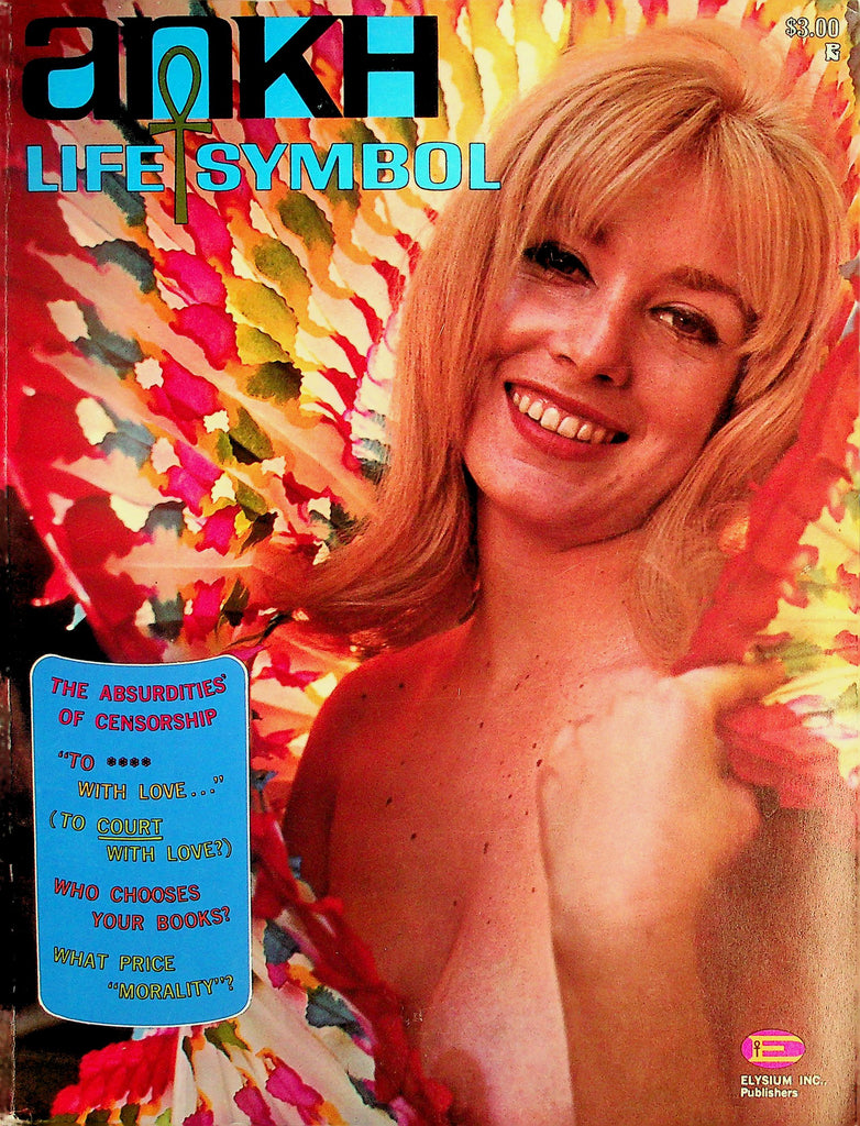 Ankh Life Symbol Magazine  The Day Love Went On Trial  vol.1 #2 1967 by Elysium  101226lmp-GSC