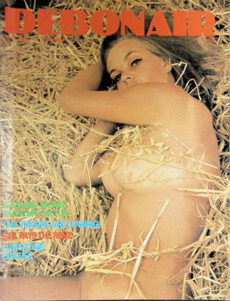 Debonair Magazine July 1975 Sex Pays the Rent 101526LLP