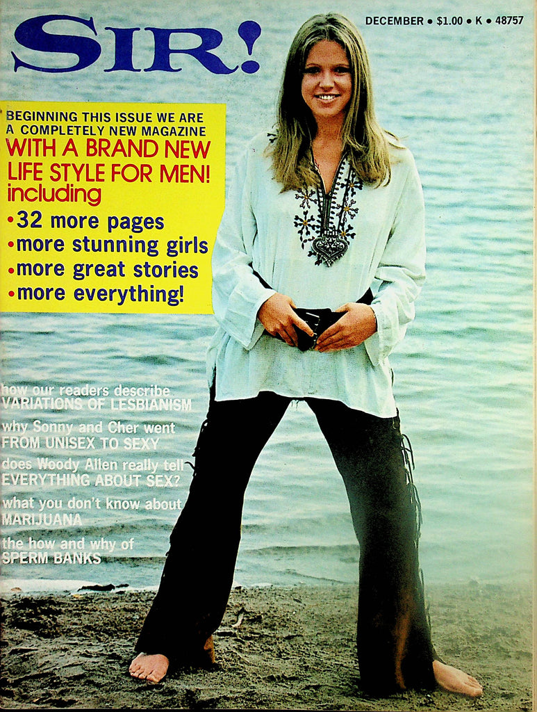 Sir! Magazine  Covergirl Ann Marie / Sonny & Cher  December 1972    041224lm-p