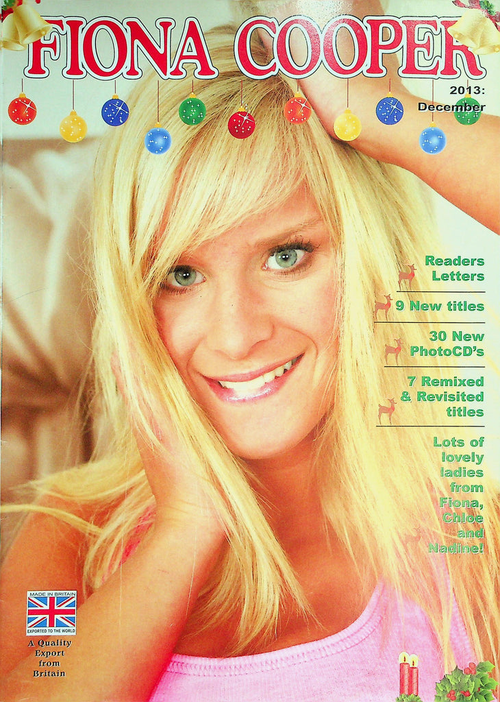 Fiona Cooper Catalog Magazine  Covergirl Chloe  December 2013    Export From Britain  032526lmp