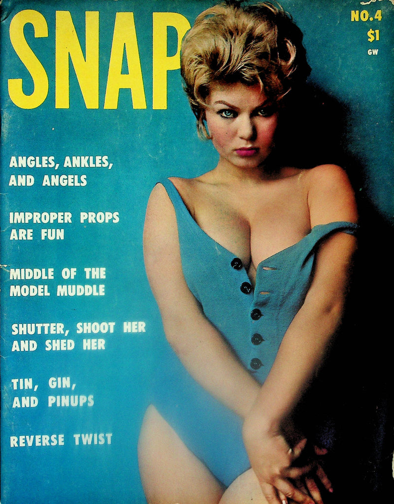 Snap Magazine  Cover/Centerfold Girl Alice #4  1959    102825lm-p