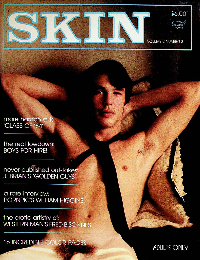 Skin Gay Magazine   A Rare Interview : Pornpic's William Higgins  vol.2 #3  1981    Magcorp     072823lm-p2