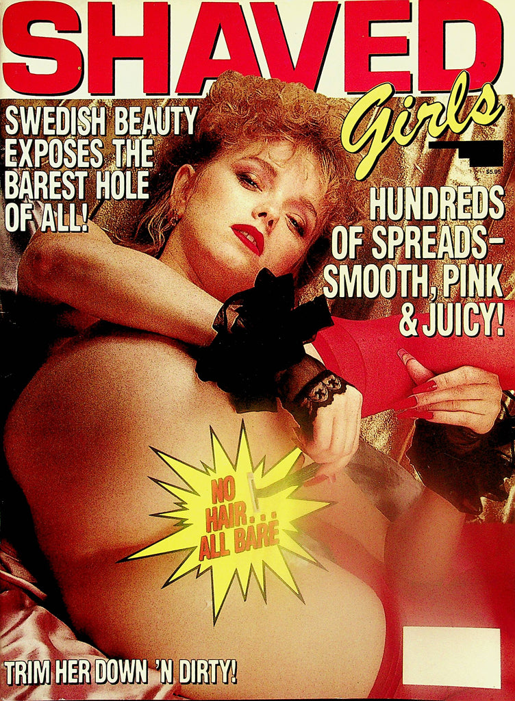 Shaved Girls Magazine  Centerfold Stephanie Adams  1990's    031825lm-p