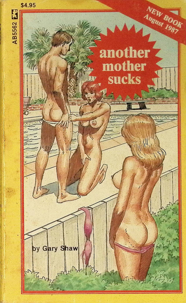 Another Mother Sucks by Gary Shaw AB5562 August 1987 Greenleaf Classics Adult Paperback Novel 071625AMP
