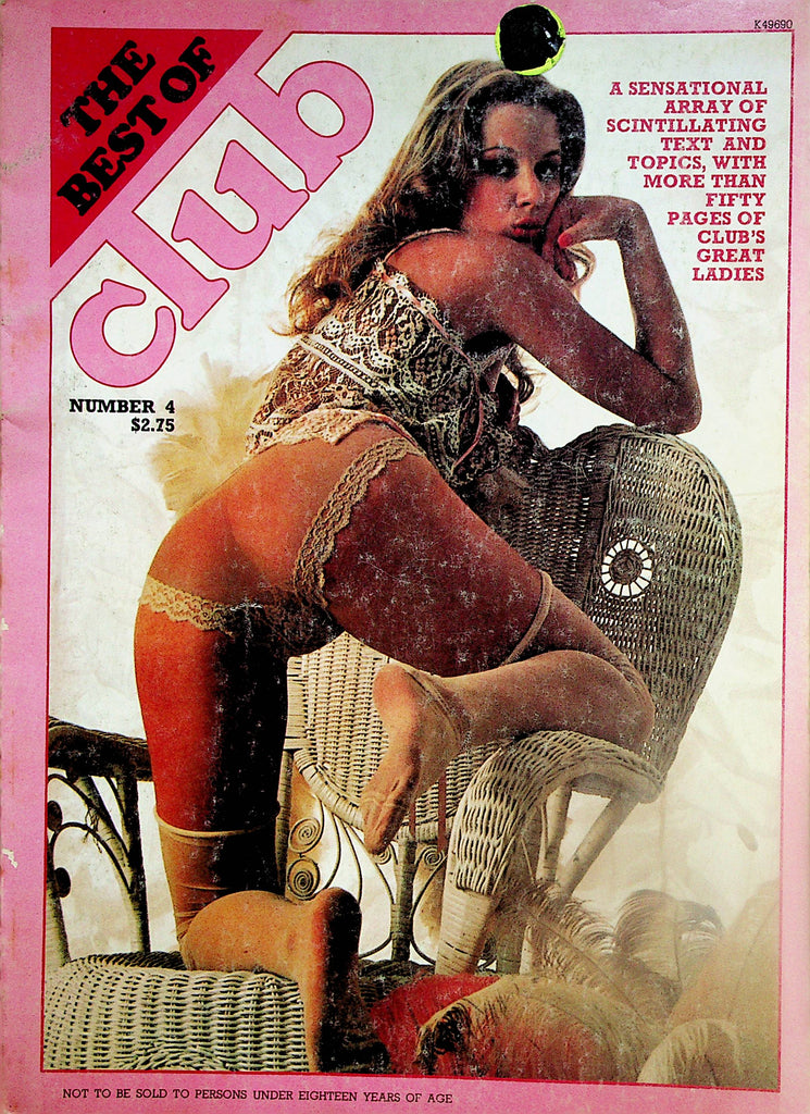 The Best Of Club Magazine  Centerfold Girl Jeanette  #4 1978  Paul Raymond    090623lm-p
