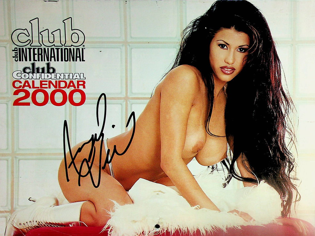 Club International 2000 Calendar Autographed by Angel w/COA Jenna Jameson and More!   102323lm-p
