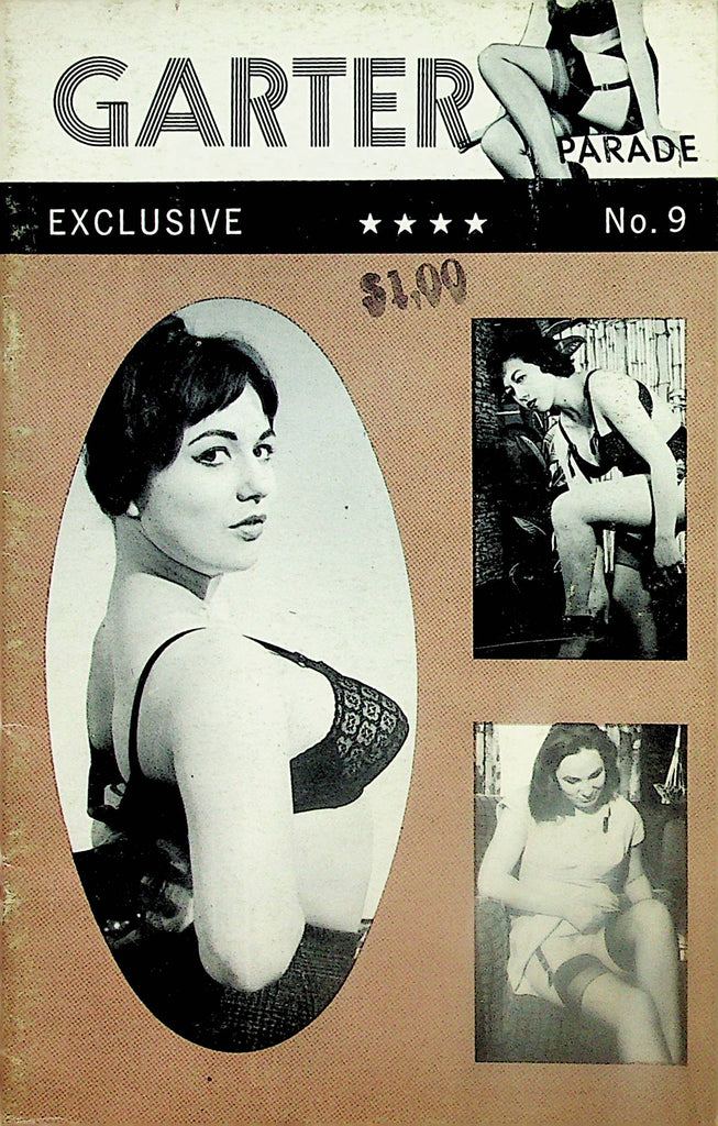 Garter Parade Digest  Beautiful Nude Girls In Garters and Lace  #9 1961   060624lm-p