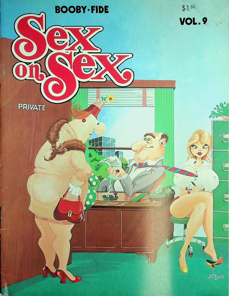 Sex On Sex Adult Cartoon Magazine  Booby-Fide  vol.9  1975   030326lmp