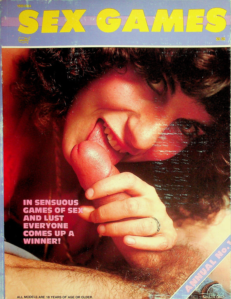 Sex Games Magazine  Sensuous Games Of Sex And Lust    Annual #1  1980's  Magcorp  101726lmp-GSC