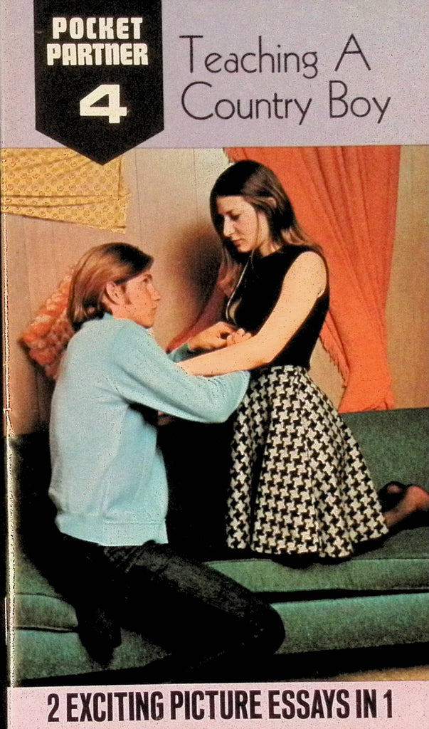Teaching a Country Boy The Amourous Artists #3+4 Pocket Partner Double Story Digest 1970s Picture Essays 102325AMP