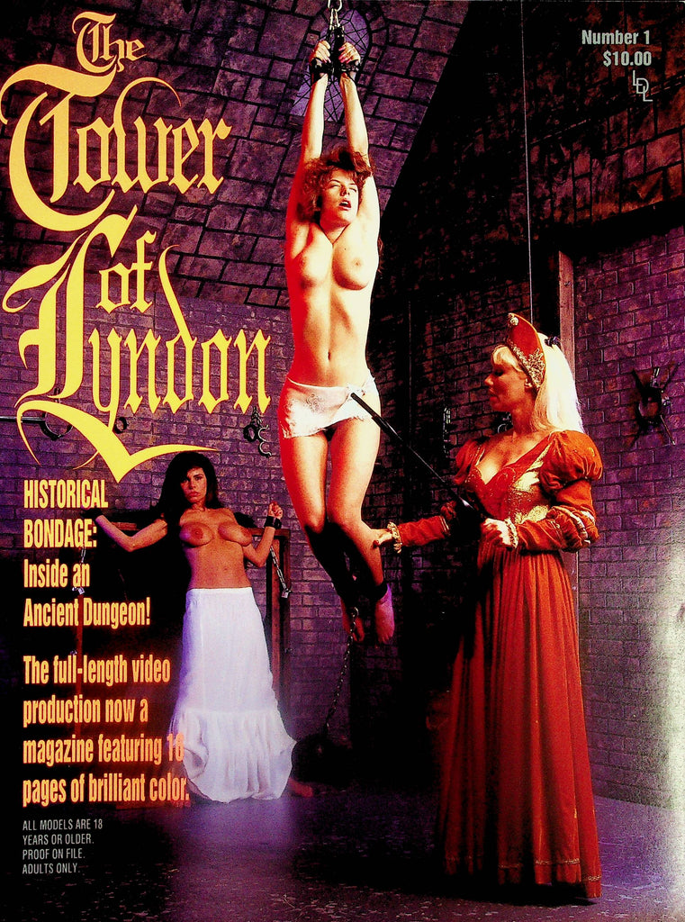 The Tower Of Lyndon Bondage Magazine     Ashley Renee / Lady Caroline  #1  1993  London Enterprises    050125lm-p