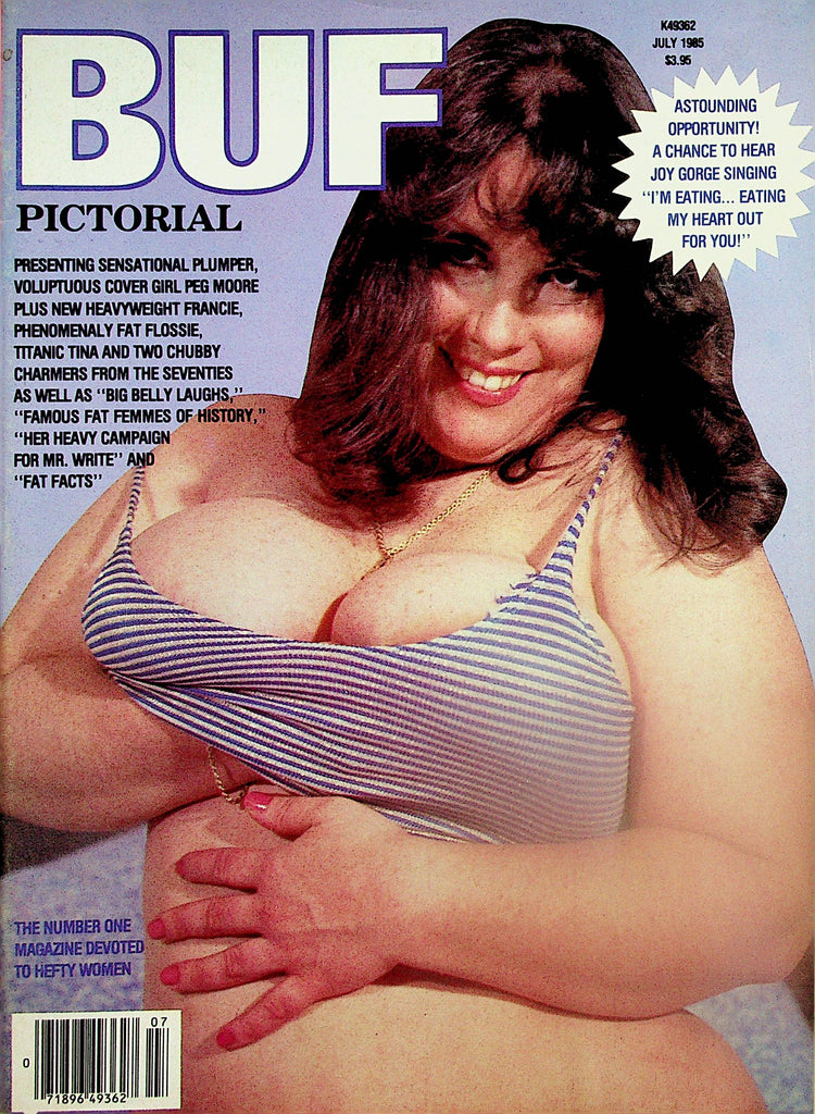 BUF Pictorial Magazine  Covergirl Peg Moore / Titanic Tina  July 1985  040725lm-p
