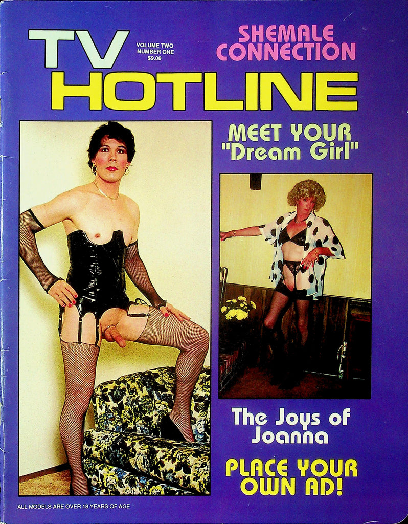 TV Hotline Tranny Magazine The Joys Of Joanna Vol.2 No.1 051425RP