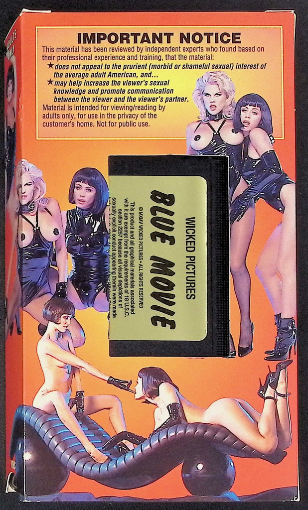 Blue Movie Adult VHS Wicked Pictures 103025AKVHS