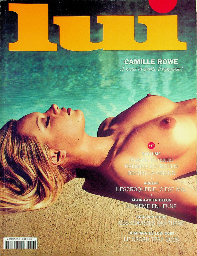 lui French International Magazine   Cover Girl Camille Rowe  May 2015     030926lmp
