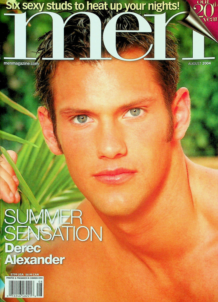 Men Gay Magazine  Summer Sensation Derec Alexander  August 2004    032526lmp