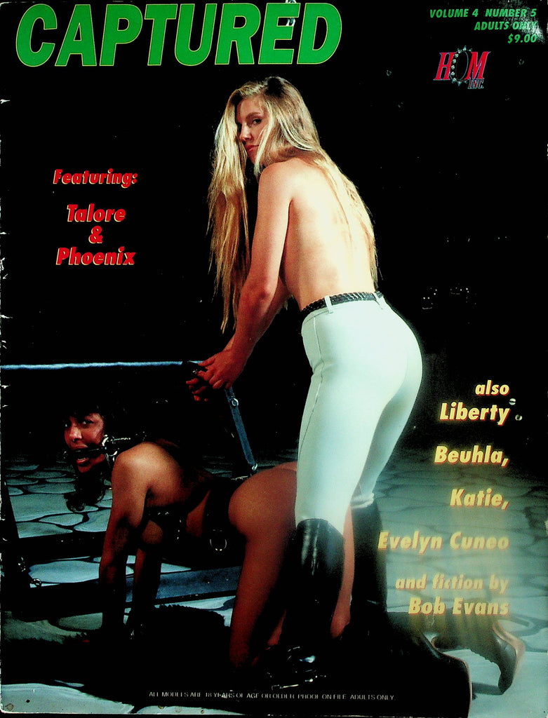 Captured Bondage Magazine  Talore & Phoenix  vol.4 #5  1995 by HOM  101825lm-p