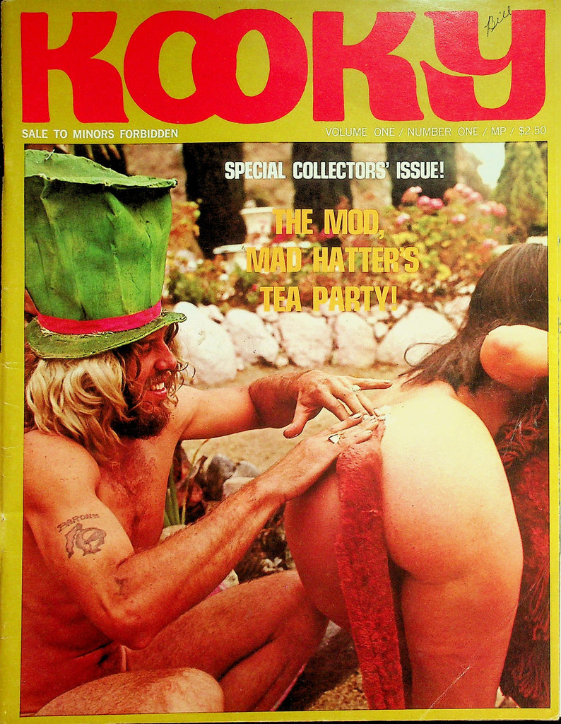 Kooky Magazine    The Mod, Mad Hatter's Tea Party!  vol.1 #1  1969  Collector Issue!   091726lmp-GSC