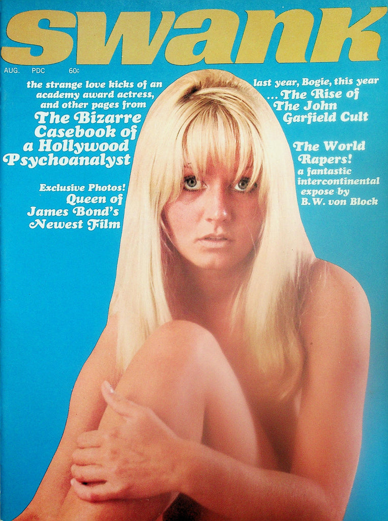 Swank Magazine  Samantha Halliday Queen Of James Bond's Newest Film  August 1967        120525lmp