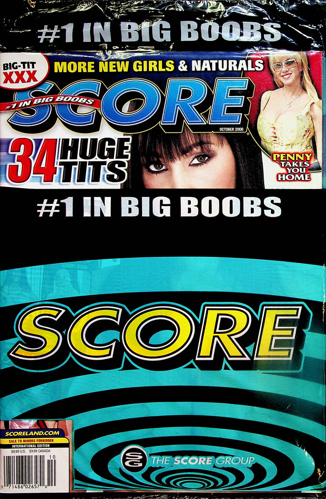 Score Busty Magazine  F-Cup Newcomer Rukshana   New / Sealed   091523lm-p