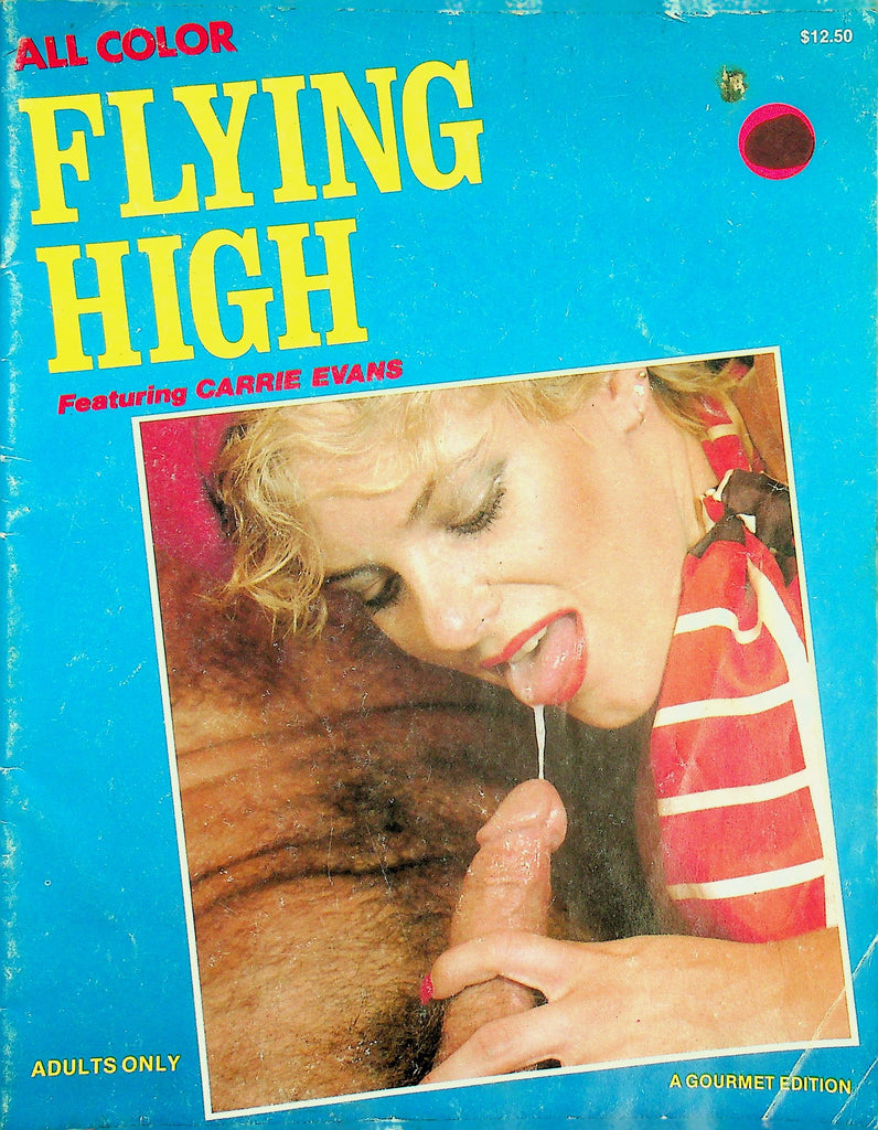 Flying High Magazine  Featuring Carrie Evans-The Flight Attendant  #1 1970's  Gourmet Edition    012826lmp