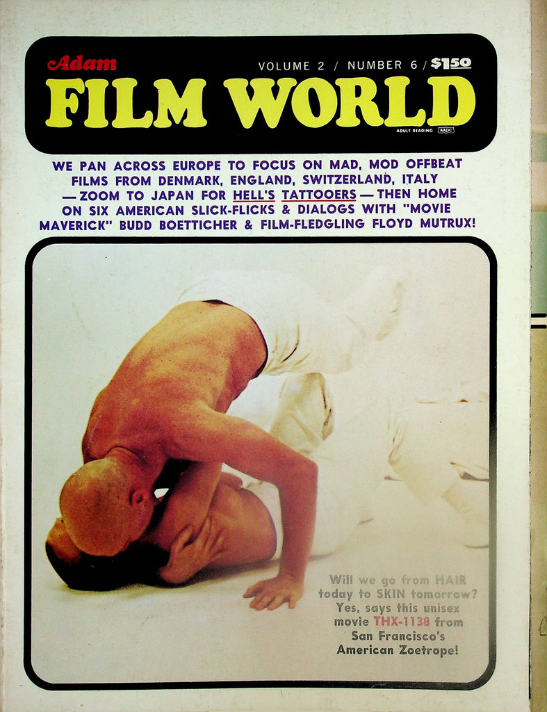 Adam Film World Magazine    Cover : Unisex Move THX-1138    vol.4 #7  1973 051225lm-p