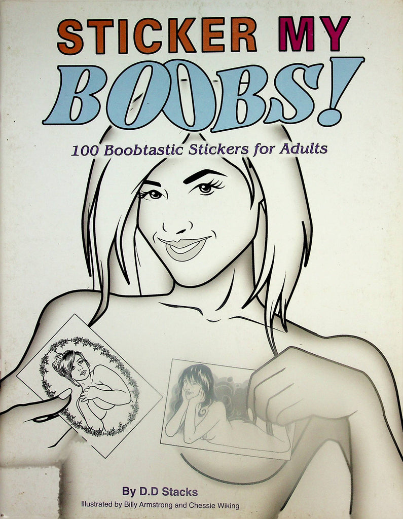Sticker My Boobs! Book   100 Boobtastic Stickers   1990's     071725lm-p