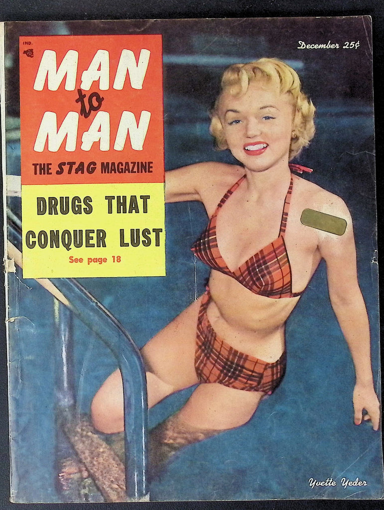 Man to Man Magazine Yvette Yeder December 1952 060326AKP