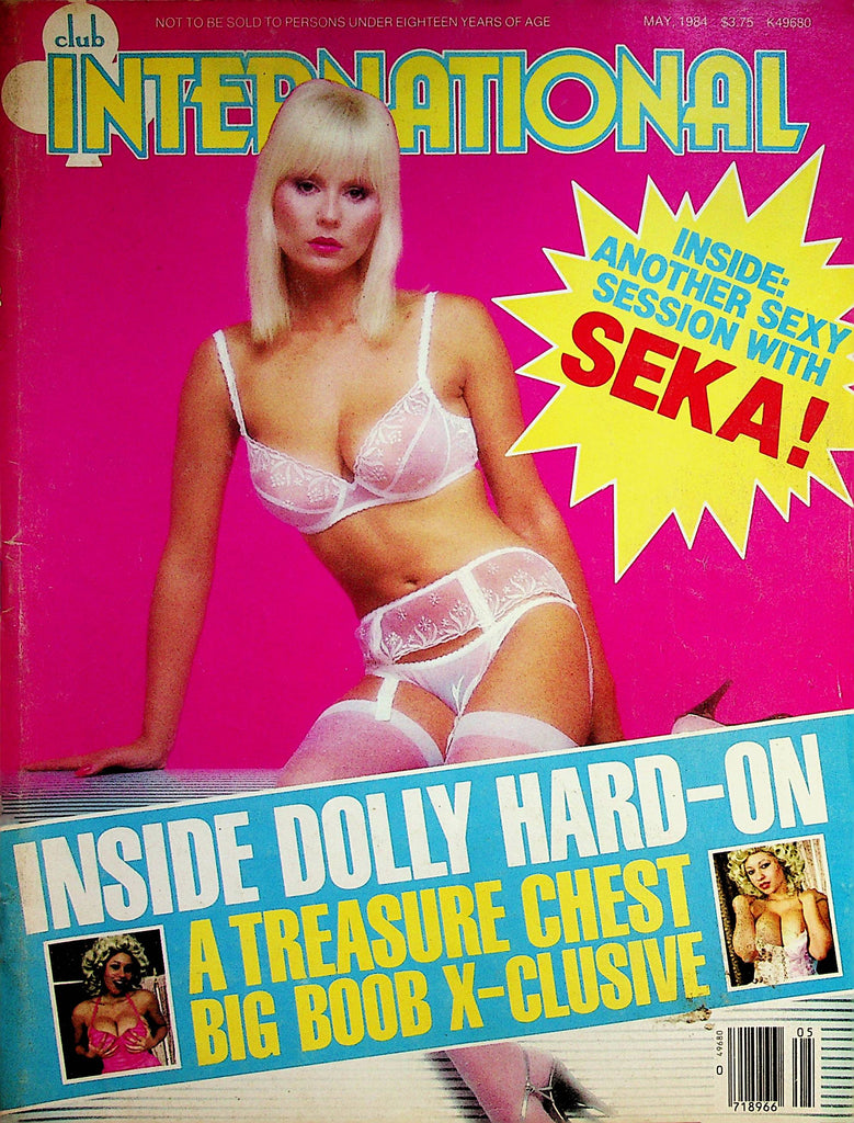 Club International Magazine  Seka / Dolly Hard-On  May 1984  Paul Raymond     073023lm-p