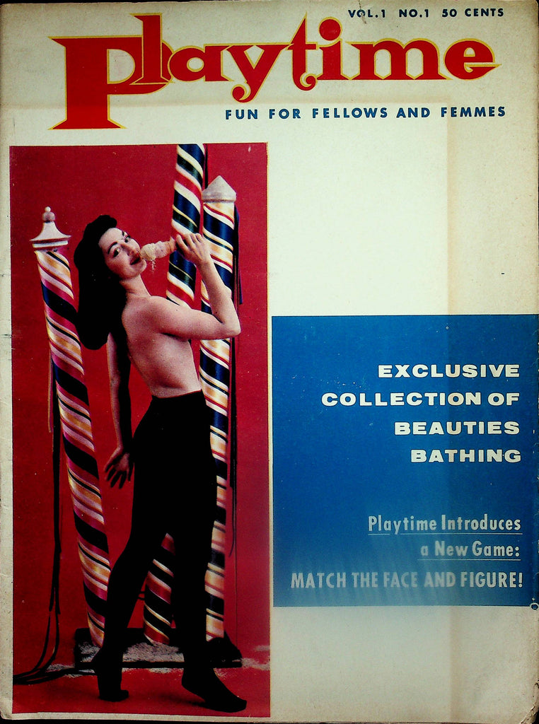 Playtime Vintage Magazine  vol.1 #1  1958    091625lm-p