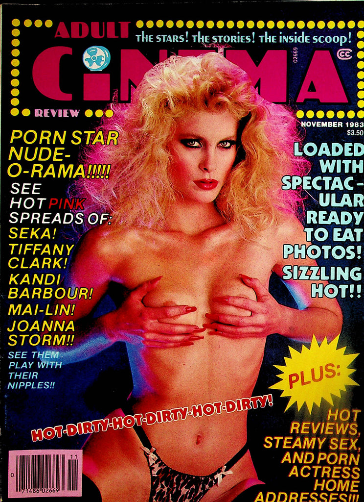 Adult Cinema Magazine  Seka, Tiffany Clark, Mai-Lin and More November 1983    101823lm-p2