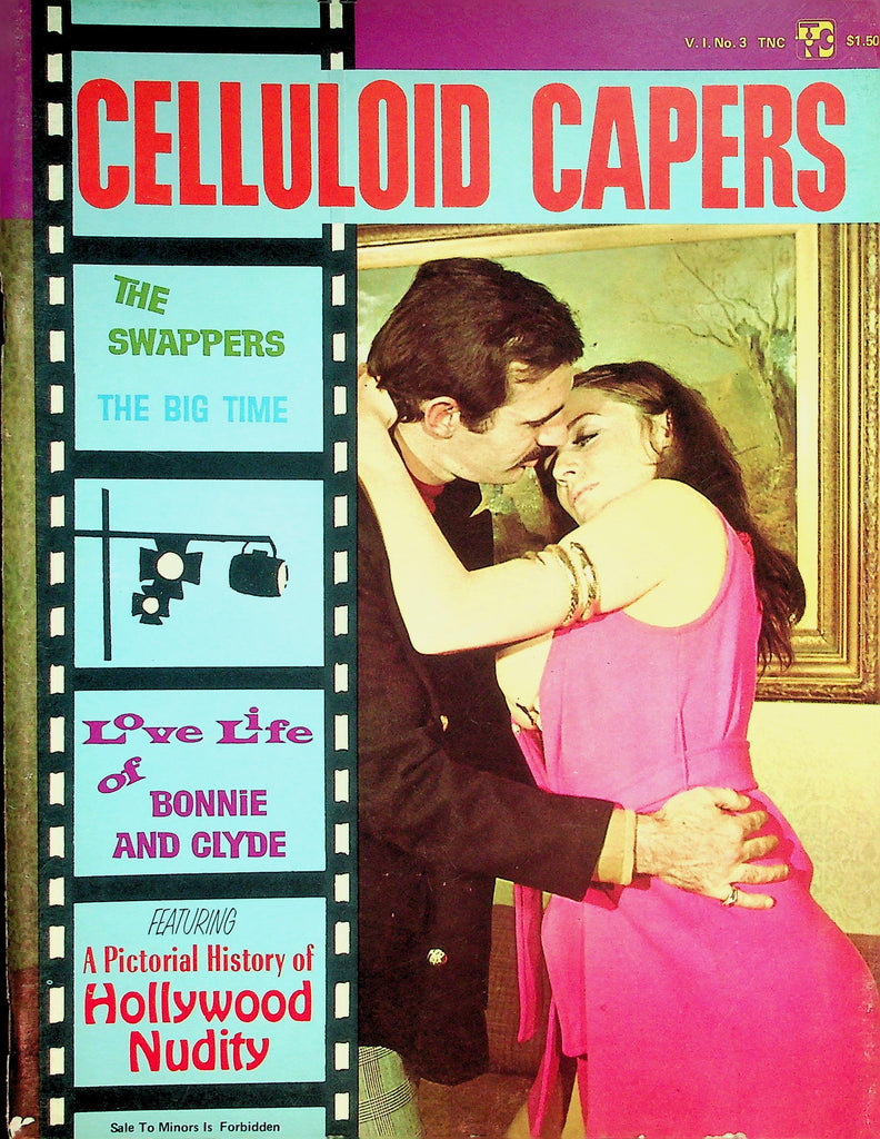 Celluloid Capers Magazine  Love Life Of Bonnie And Clyde / Hollywood Nudit6y  vol.1 #3 1968   073126lmp-GSC