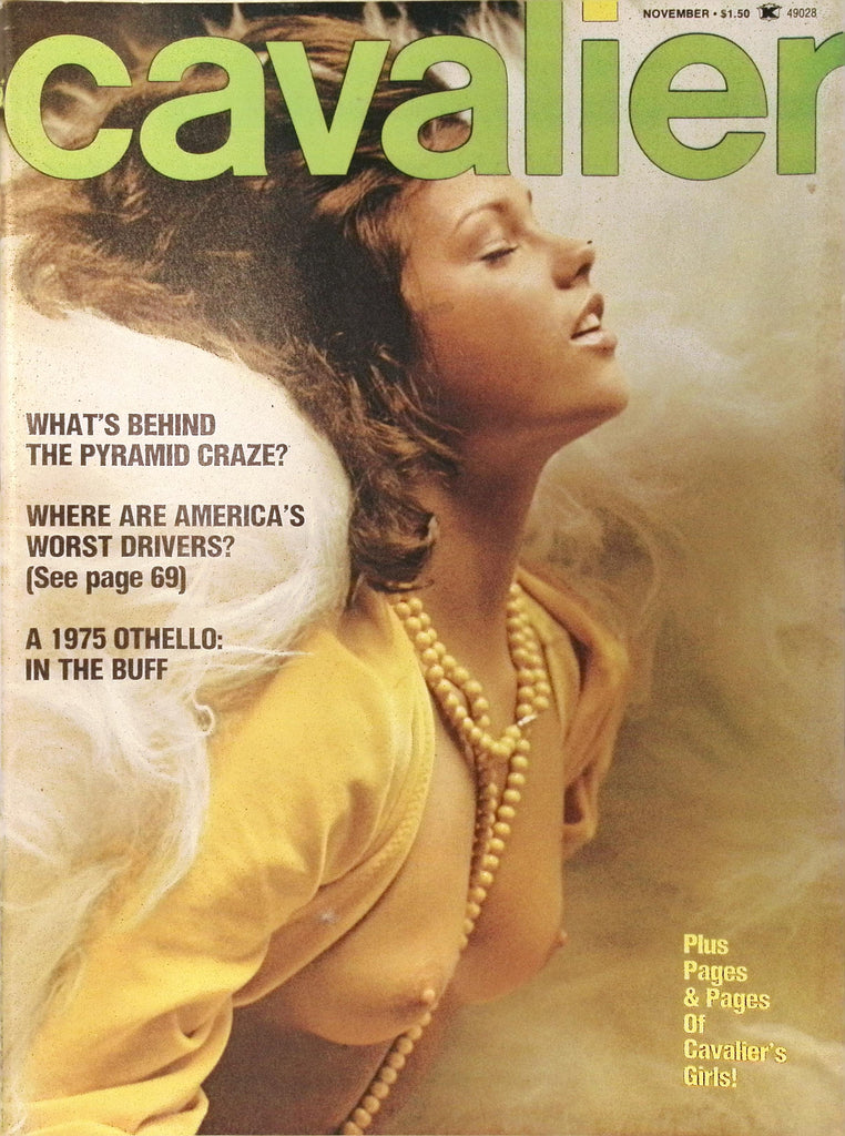 Cavalier Magazine  Stephen King's 'Strawberry Spring' / Karen Brown   November 1975  092926AMP-