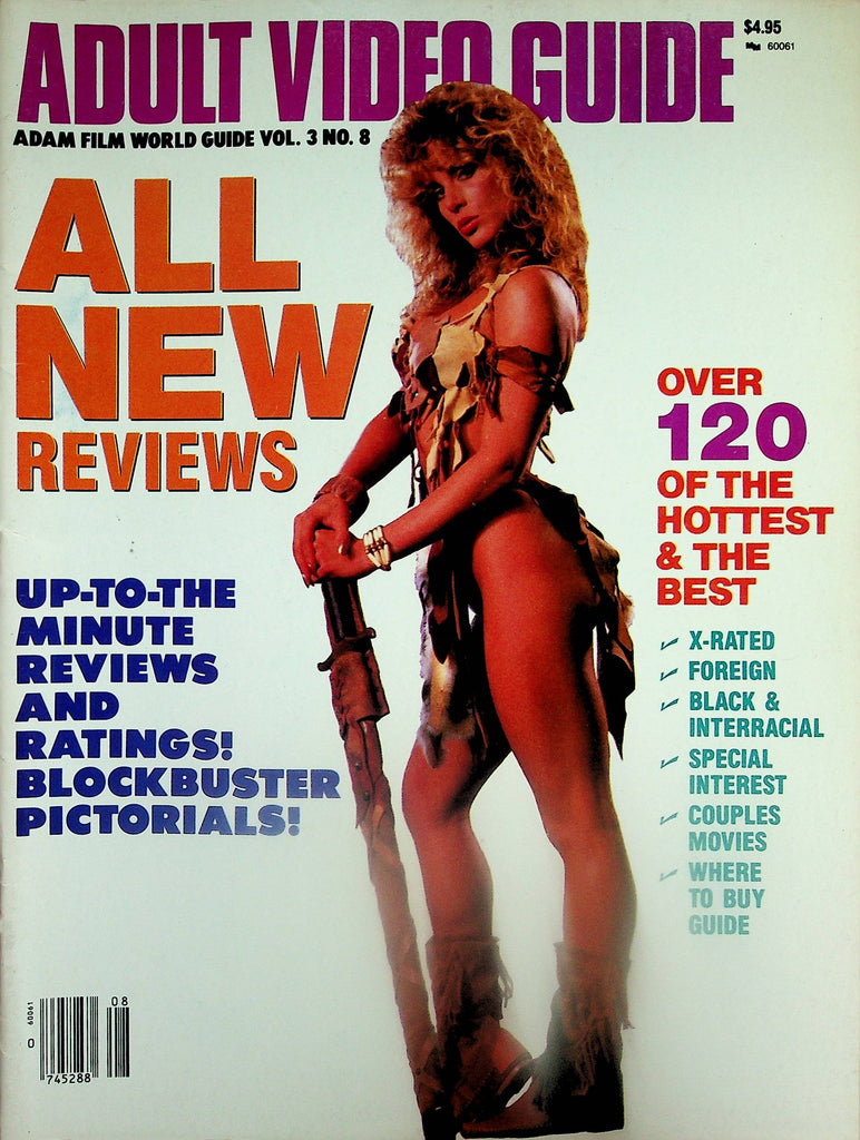 Adult Video Guide Magazine   Reviews, Ratings & Pictorials  vol.3 #8  1987    091225lm-p