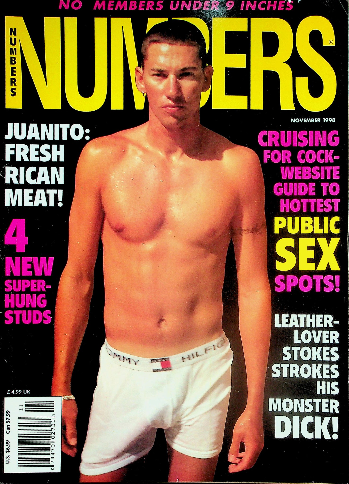 Numbers Gay Magazine Juanito: Fresh Rican Meat! November 1998 031826lm ...