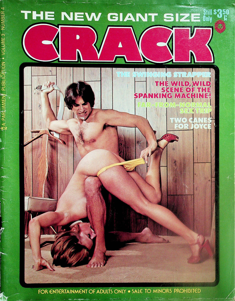 Crack Spanking Fetish Magazine   Two Canes For Joyce   vol.3 #4 1977  Parliament Publication   110225lm-p